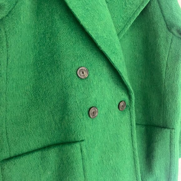 Oversized Green Peacoat Jacket A New Day NWT - Picture 3 of 5